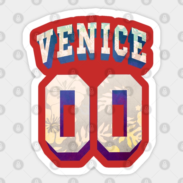 Venice Sticker by mrspaceman